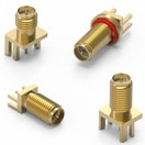 WR-RPSMA PCB End Launch Connectors